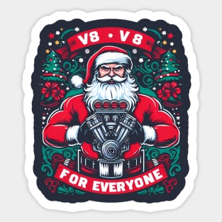 V8 for everyone Sticker